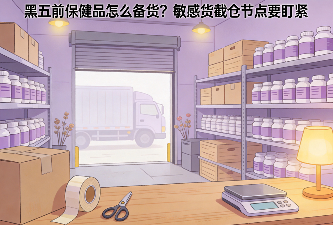 黑五前保健品
