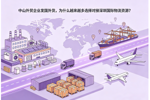 中山外贸企业发国外货,为什么越来越多选择对接深圳国际物流资源?