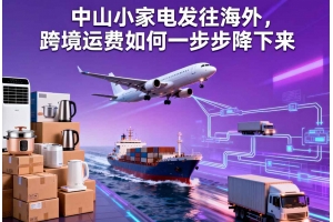 中山小家电发往海外,跨境运费如何一步步降下来
