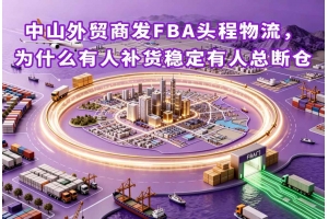 中山外贸商发FBA头程物流,为什么有人补货稳定有人总断仓